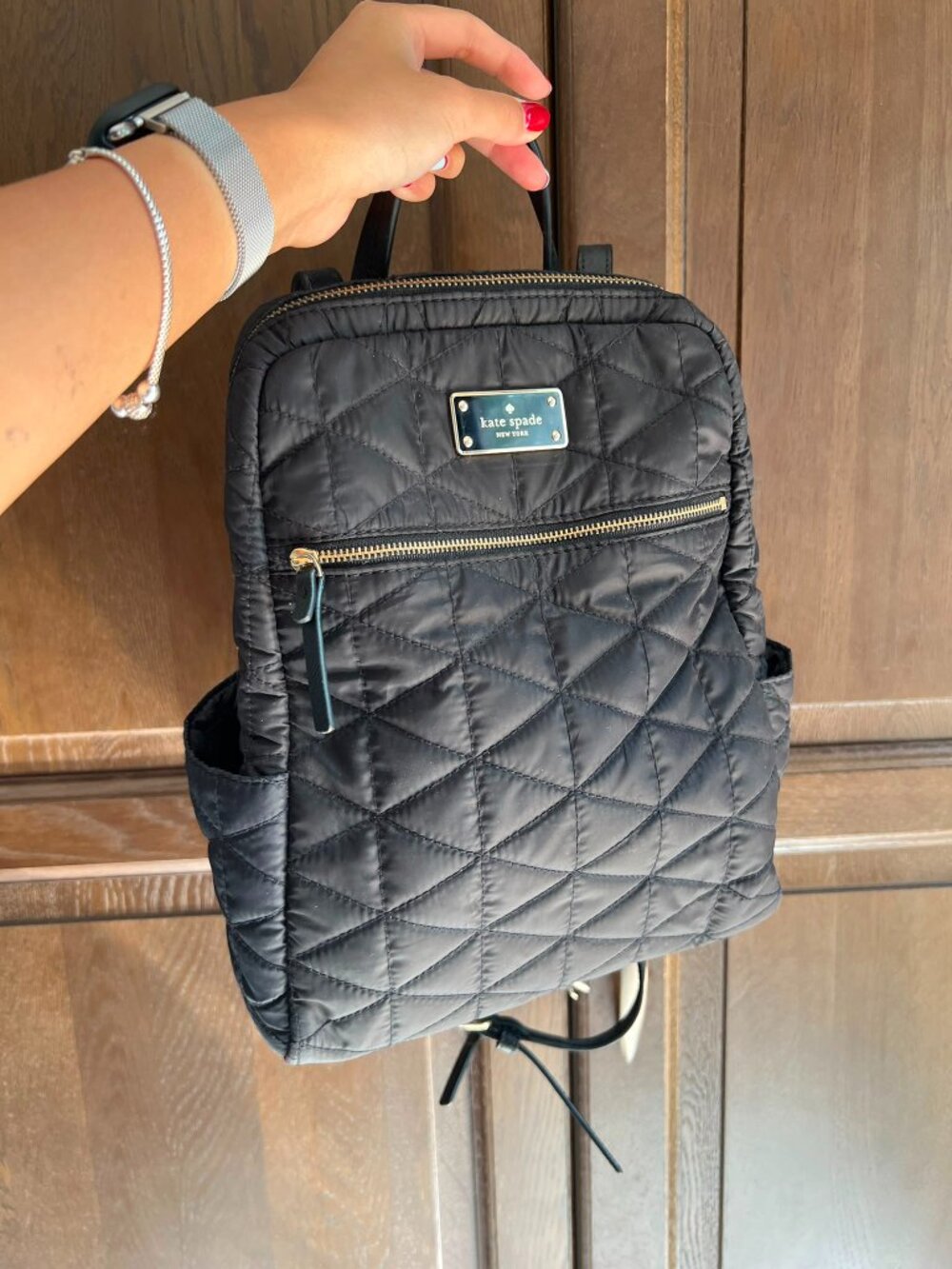 Kate Spade Quilted Nylon Mini Backpack - Picture 3 of 5